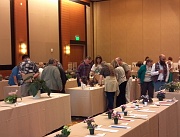 C12-5-1-Early morning judging of the flower showi