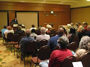 2-19-John R. Clark leading the conservation meeting that evening