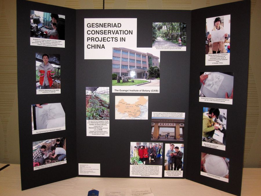 2014 Convention - Class 77 Exhibit illustrating phases of scientific or historical research
