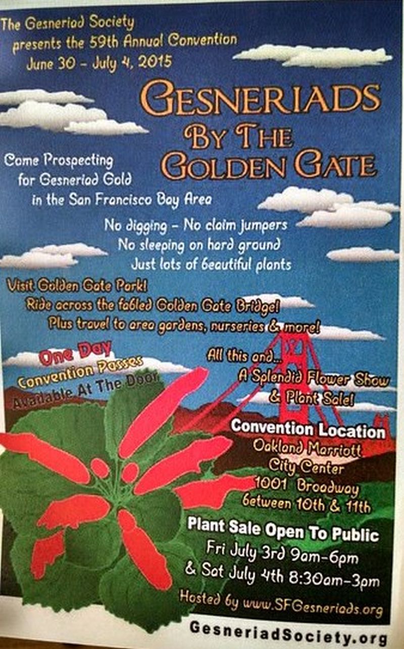 Poster for Convention 2015 in Oakland, California