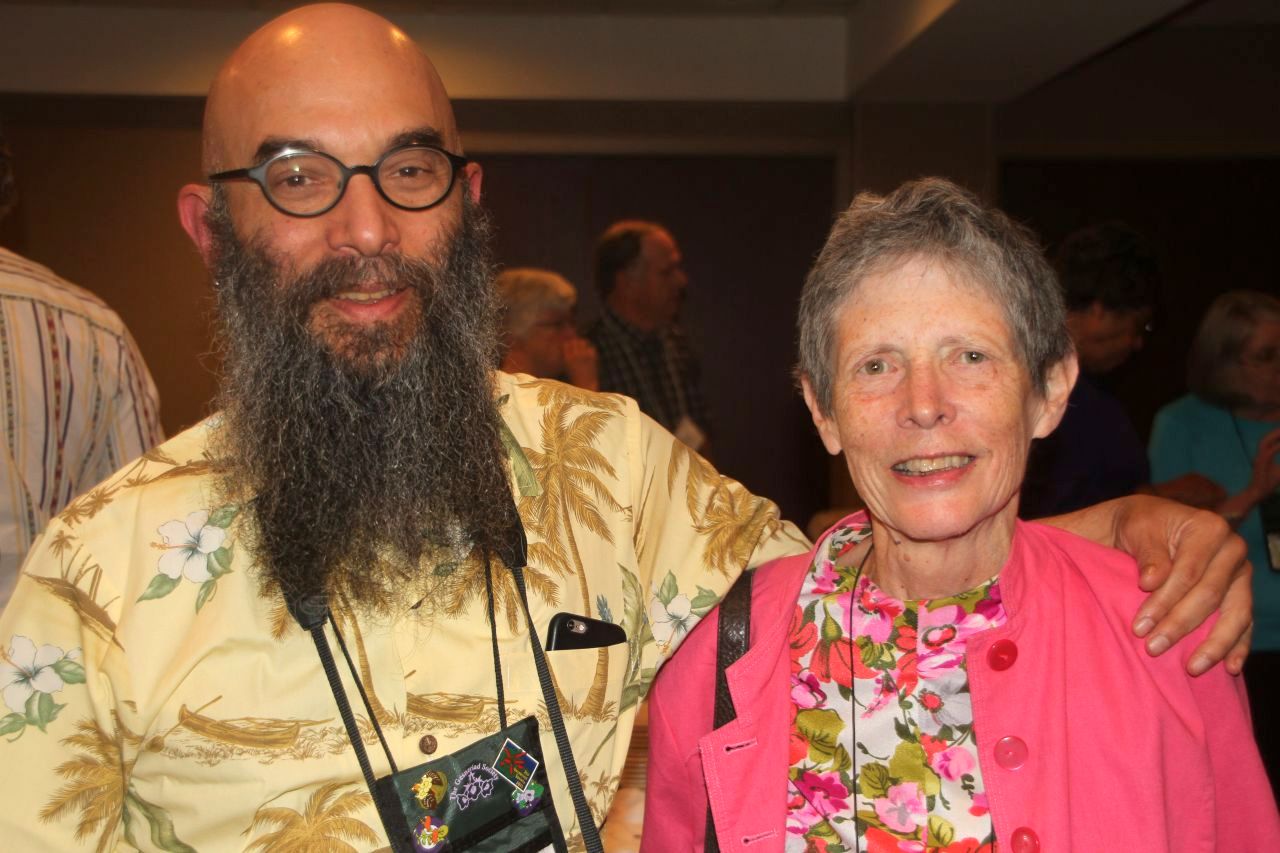 Peter Shalit, Classification Chair, and Judy Becker