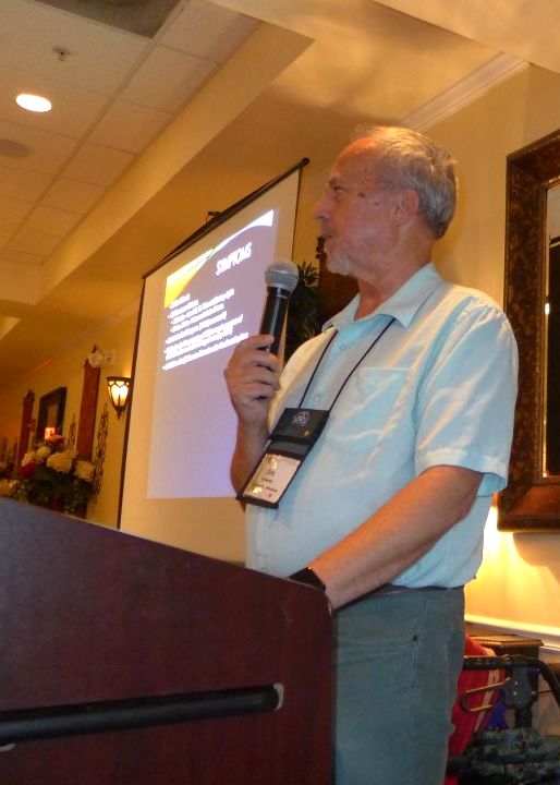 Jim Roberts, Speakers Co-Chair,  presents "Hoarding-One Man's Attempt To Grow It All"